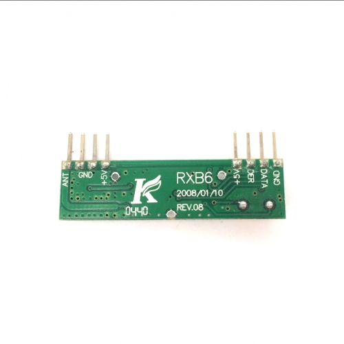 3V-5.5V high sensitivity superheterodyne wireless receiver module RXB6 wireless receiver module