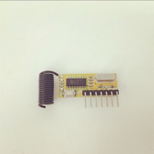 Superheterodyne Empfänger-Modul Lernen Wireless-Empfänger-Modul unterstützt Festcode / Lernen-Code Chip Funkfernsteuerung