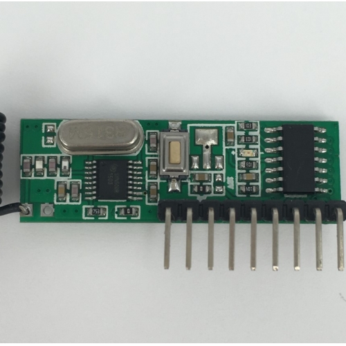 6-channel superheterodyne radio receiver module with decoder receiver module Multifunctional radio module Remote control decoding radio receiver