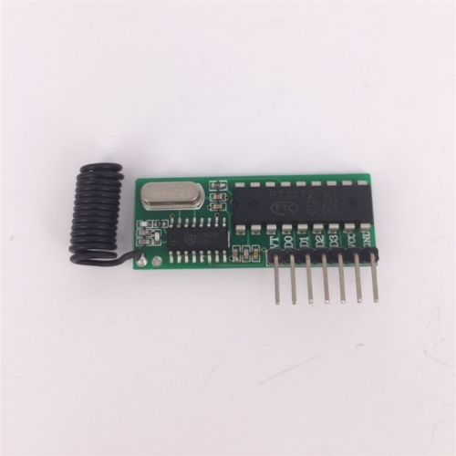 Wireless receiver module 315M fixed code PT2272 radio receiver module Superheterodyne receiver