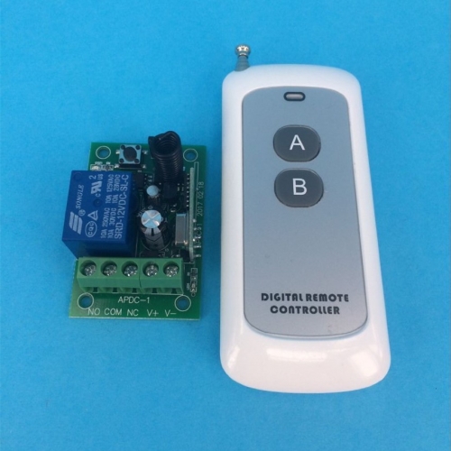 Funk Wireless Relais RF 12V 10A 433MHz Fernbedienung Schalter Sender &  Module TD