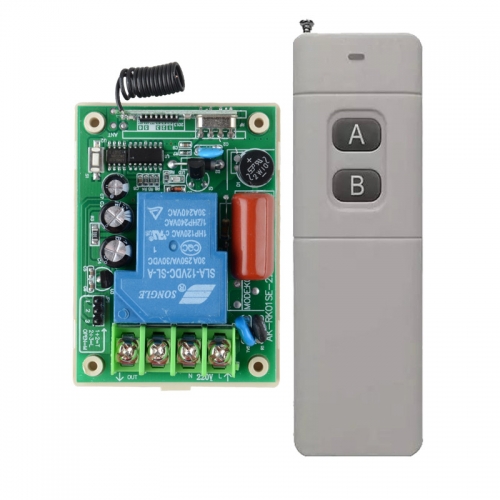 AC220V 30A Fernsteuerungs-Schalter-Wasser-Pumpen-Motor LED Remote Controller System-hoch Reichweite-Transmitter 500M 3000W 315 433MHZ