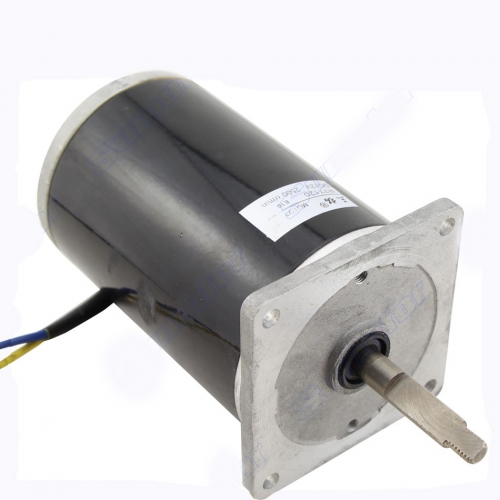 2500rpm DC 12V 100W Hochgeschwindigkeits-Elektromotor Hoher Drehmoment-Motor Reversible für Düngerstreuer Bauernhof Schiffs-Roboterboot-Auto-Modell