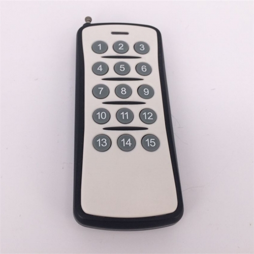 15 button remote control handset high power soldering code type 433MHz Handle safety accessories