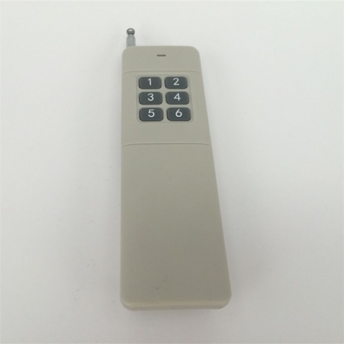 6 button wireless remote control fixed code 315MHz 433MHz welding pattern transmitter module radio remote control