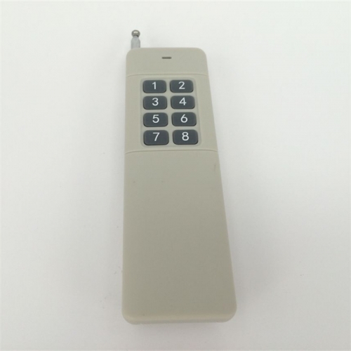 8 button wireless remote control fixed code 315MHz 433MHz welding pattern transmitter module radio remote control