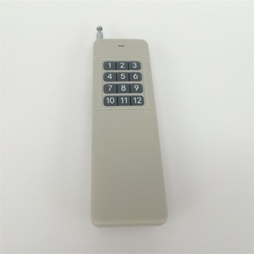 12 button wireless remote control fixed code 315MHz 433MHz welding pattern transmitter module radio remote control