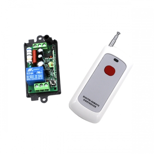 AC110V 220V 1CH RF wireless remote control radio switch system 1 transmitter with 1 radio receiver radio remote control radio remote control