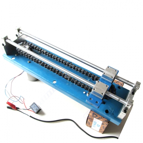 AC 220V 25W 400mm Automatic Linear motion Reciprocating motor Speed variable for Spraying paint machine Pellet Particle Incense Slider motor