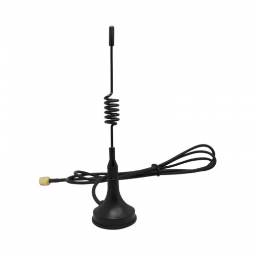 2pcs 126mm magnetische Sauger Antenne SMA Stecker 2.0 ~ 3.0dB 433mhz Antenne Leitungsdraht 1M für rf Funkmodul