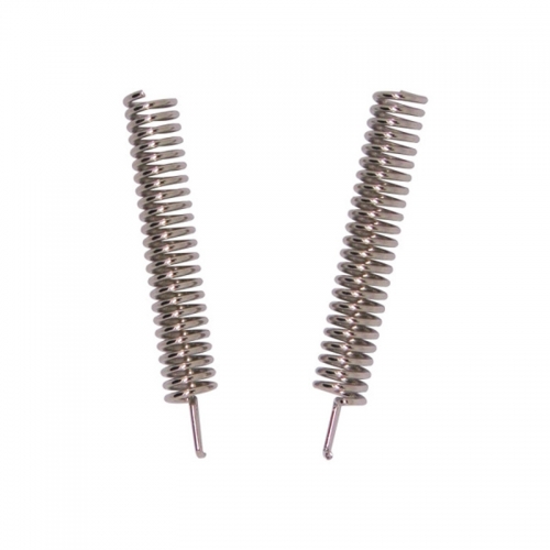 50pcs Nickel Plated Wireless RF Antenna in 433MHz 2.15 dBi Helical Antenna SpiralFeder Helix Antenna