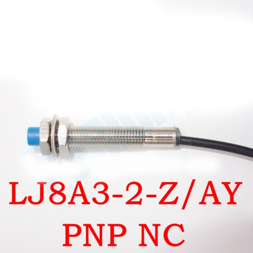 5pcs LJ8A3-2-Z/AY PNP NC Normal Close 2mm Proximity Switch DC 6~36V Inductive Proximity Sensor Switch High Quality