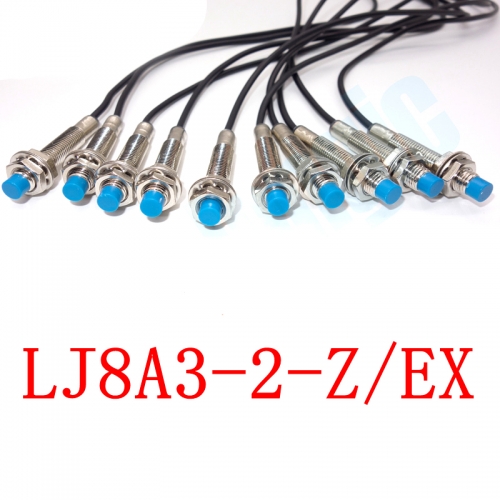 5 stücke LJ8A3-2-Z / EX 2-draht KEINE Normal Öffnen 2mm Näherungsschalter DC 6 ~ 36 V Induktive Näherungsschalter Hohe Qualität