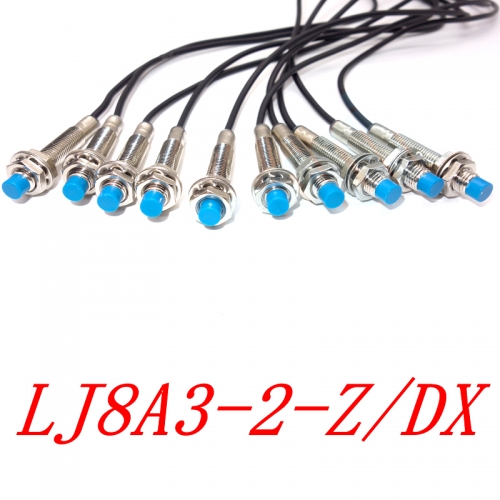 5pcs LJ8A3-2-Z/DX 2-wire NC Normal Close 2mm Proximity Switch DC 6~36V Inductive Proximity Sensor Switch High Quality