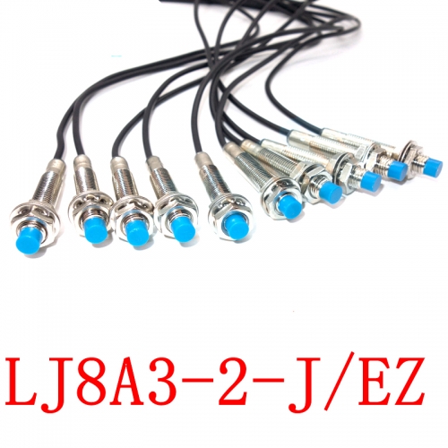 5pcs LJ8A3-2-J/EZ 2-wire NO Normal Open 2mm M8 Proximity Switch AC 9~250V Inductive Proximity Sensor Switch High Quality