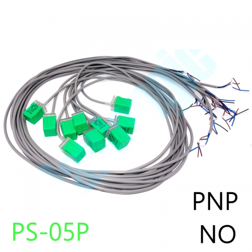 5 STÜCKE Allgemeine Ecke Typ & Platz Näherungsschalter PS-05P 4mm DC 10-30 V PNP NO Normal Öffnen