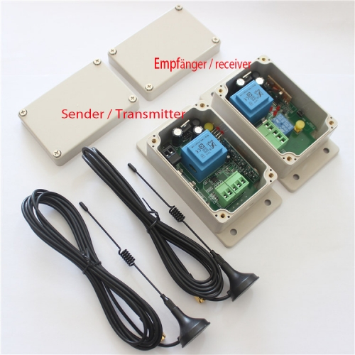 1600M 1 channel Industrial remote control switch Radio switch Transmission module Professional stationary type Radio remote control Radio receiver