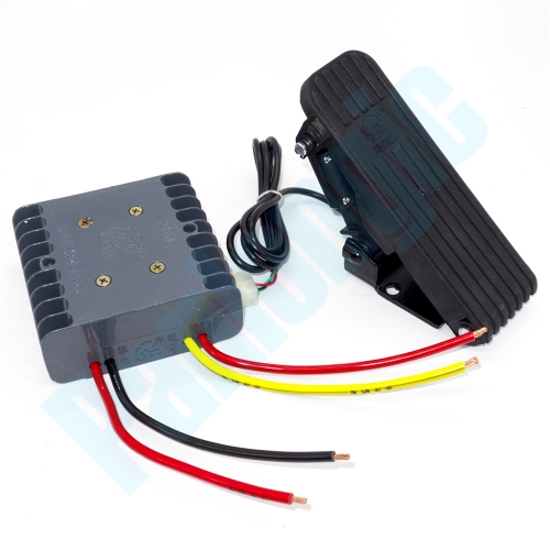 48V/60V 30A DC Brushed Motor Speed Control PWM Controller 1000W with Hall Foot Pedal Accelerator