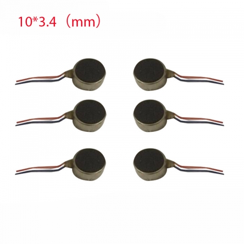 10PCS 10*3.4 (mm) DC3V handy flache Mobile vibrationsmotor Mikrovibrationsmotor Mini motor Erschütterungs-Motor Rüttelmotor Elektromotoren Knopfmotor