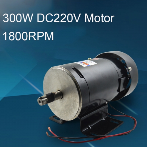 300 W 1,5N.m DC motor Permanent magnet motor 220VDC1800 revolution High power adjustable speed Reversing forward backward High torque