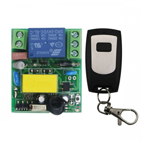 220V Single Remote Switch Lamp Controller Jog/Self Lock/Interlock Switch 10A Relay