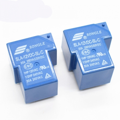 Power relay 5VDC 6 pin current 30A T90 SONGLE Relays