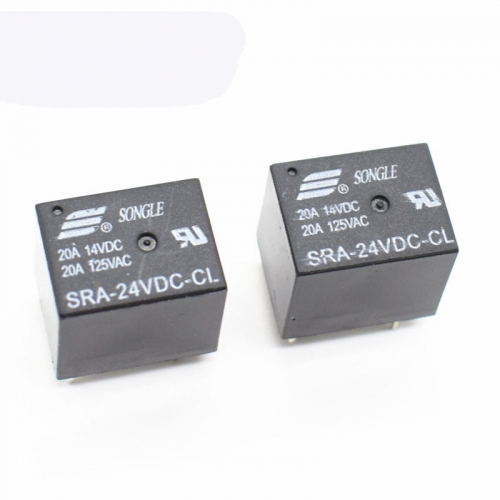 Power relay 12VDC 5 pin current 20A T74 SONGLE Relays