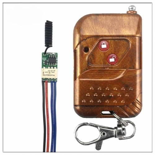 Drahtlose rf fernbedienung schalter dc 3,5 v 3,7 v 9 v 12 v 433 mhz Mini kleine schalter micro relaisschaltung line transfer switch