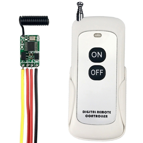 Wireless Remote Control Switch 433mhz rf Transmitter Receiver kit 3.7v 4.5v 6v 9v 12v Battery Power Mini Small Controller Module