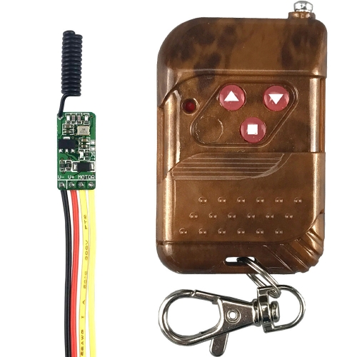 Motoransteuerung kabellose fernbedienung schalter 433 mhz rf sender empfänger 3,7 v 4,5 v 9 v 12 v motor vorwärts rückwärts richtung controller modul