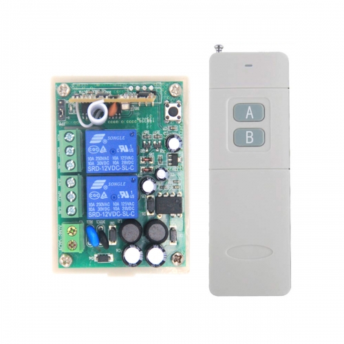 4000 m wireless remote control switch AC 220V two channels Wireless digital remote control Remote controller pumpe