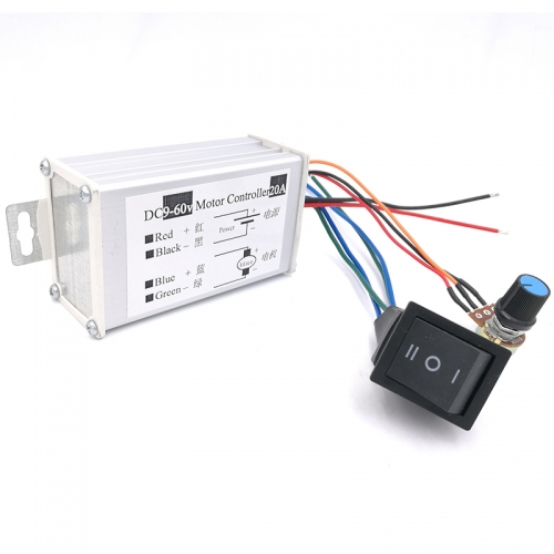 PWM high power DC motor governor Pulse width drive board Forward and reverse bidirectional 12V24V36V10A