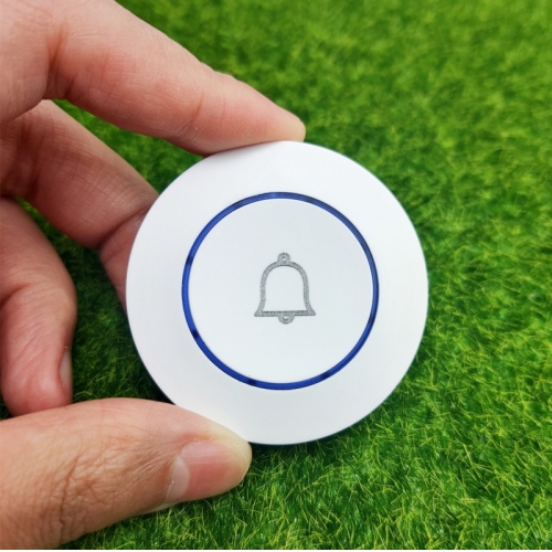 New round free stickers remote control / kitchen and toilet garbage remote control button / emergency help button