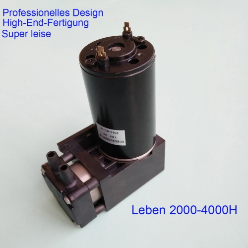 Minipumpe Hochunterdruck Ultra Silent Langlebige Miniaturkolben DC Sauerstoff-angereicherte Pumpe 12V High End