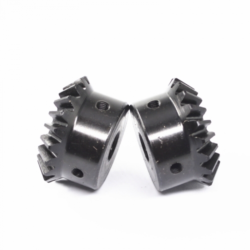 2 mode (2M) 25 teeth inner hole 14 with keyway 5 motor bevel gear bevel gear by 90 degrees bevel gear hard tooth surface made of carbon steel 1 to 1 bevel gear