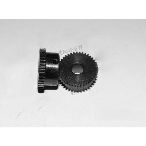 Helical gear Helical gear Motor gear 0.5 Mold 40 teeth 0.5 m40T Inner hole 5/6 / 6.35 Black With jackscrew spindle