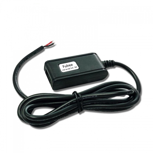 Alle-in-one USB Adapter Kit QC3.0 2,0 Verlängerung Auto Ladegerät Kabel Harness DC-DC Konverter 12 V zu 5 V 3A