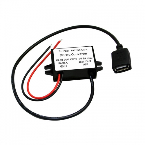 DC 36V 48V 60V 72V (30-90V) zu 5V Inverter Konverter Mini Micro USB Auto Telefon Ladegerät Adapter Netzteil für GPS DVR Recorder