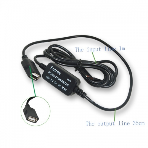 Netzteil USB Micro 5V 12V Auto Inverter 3A Spannung Konverter