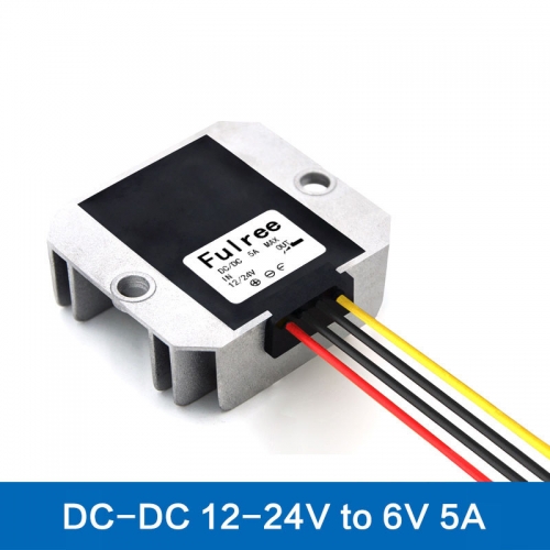 5A 12V to 5V 6V 9V, 24V to 3.3V 3.7V 4.2V 7.5V DC Step Down Power Converter DIY Auto Buck Voltage Regulator Module Waterproof