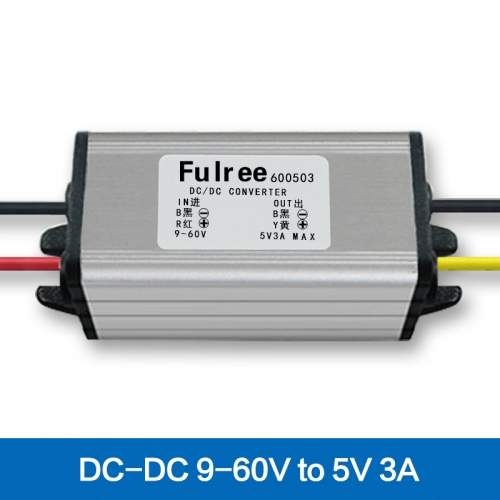 Hohe qualität auto netzteil 12V24V36V48V60V (9-60 v) zu 5V3A dc-dc converter step down buck modul kostenloser versand