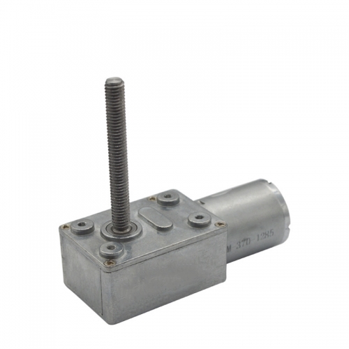 DC6V/12V24V 6RPM to 150 RPM Lead Screw axle Worm Geared Motor 6mm*50mm Lead Screw Shaft Self-lock Worm Gear Motor