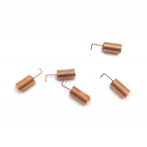 50pcs--433MHZ spiral coil antenna 433MHZ spring antenna Lora module antenna 433MHZ omnidirectional built-in antenna