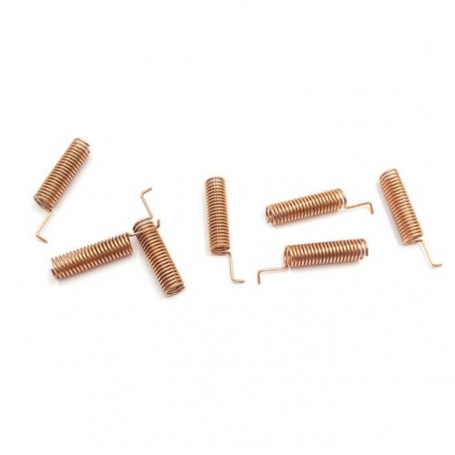 50pcs--433MHZ spiral coil antenna 433MHZ spring antenna Lora module antenna 433MHZ omnidirectional built-in antenna