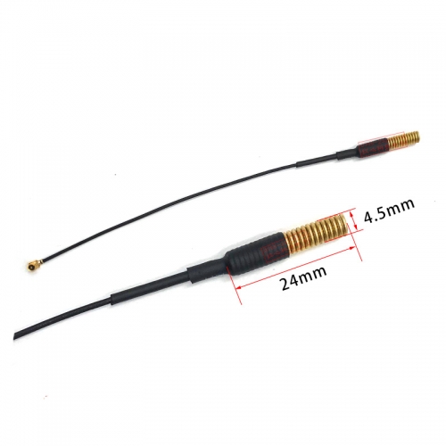 LoRa antenna 433 built-in wireless transceiver module IPEX welding interface 433M spring antenna-50pcs