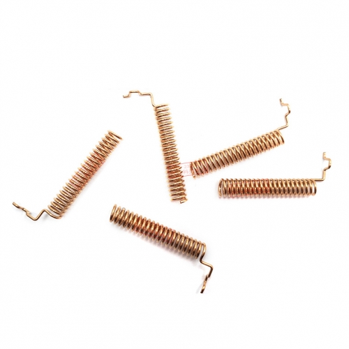 50pcs-LoRa antenna 433MHZ spiral antenna 0.8 thick wire diameter antenna 3DBI built-in long antenna 433 spring antenna