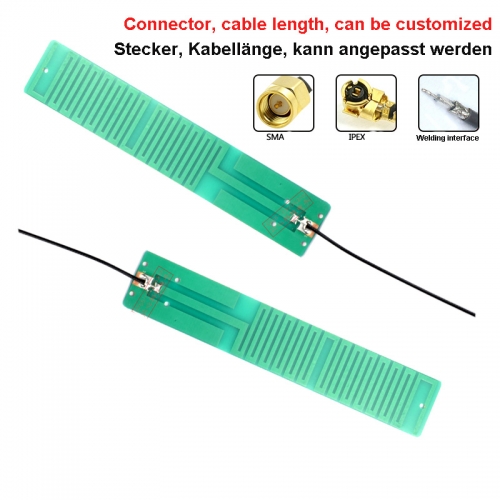 433M built-in full-band rigid board antenna solder plate antenna LORA 8DB high gain antenna PCB antenna- 10pcs