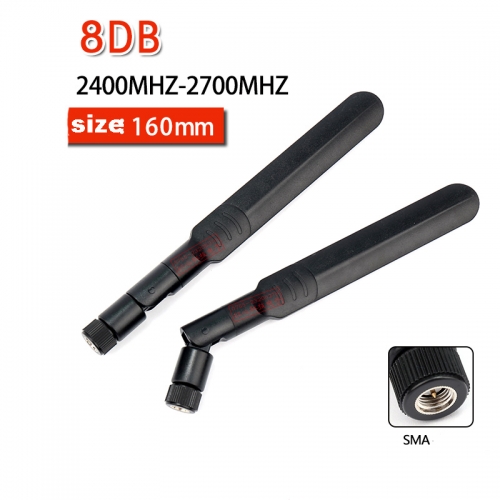 LTE 4G 2G GSM GPRS full channel antenna 2.4G 5.8G dual frequency high gain folding glue stick antenna -10pcs