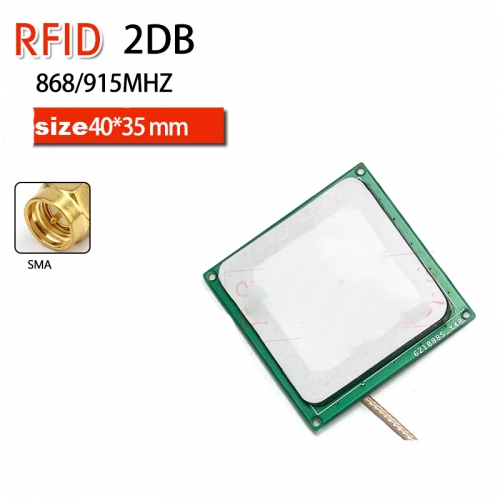 RFID-Antenne 2dBi Gain UHF-Antenne Hochwertige Keramikantenne - 1 Stück