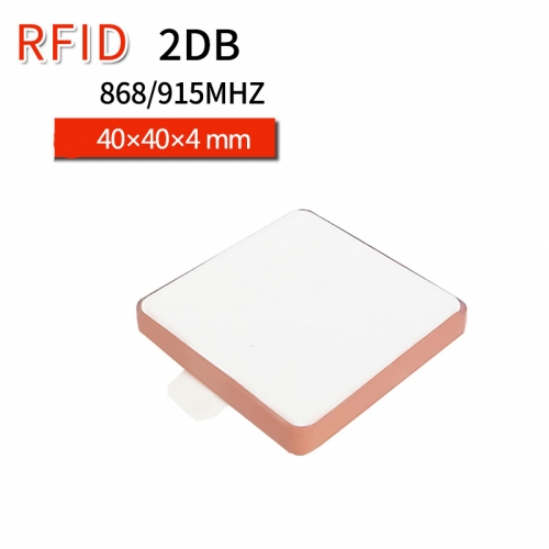 RFID-Antennenleser mit eingebauter Keramikantenne UHF-Hochfrequenz-Identifikationsantenne Zirkularpolarisationsantenne mit hoher Verstärkung - 1 Stück